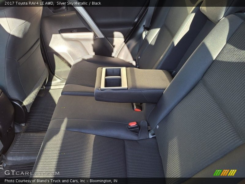 Silver Sky Metallic / Black 2017 Toyota RAV4 LE AWD
