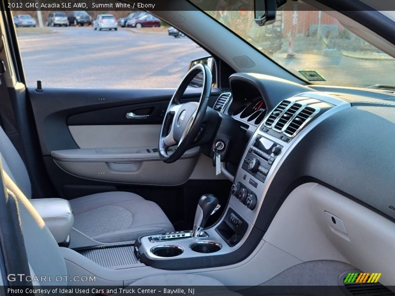 Summit White / Ebony 2012 GMC Acadia SLE AWD