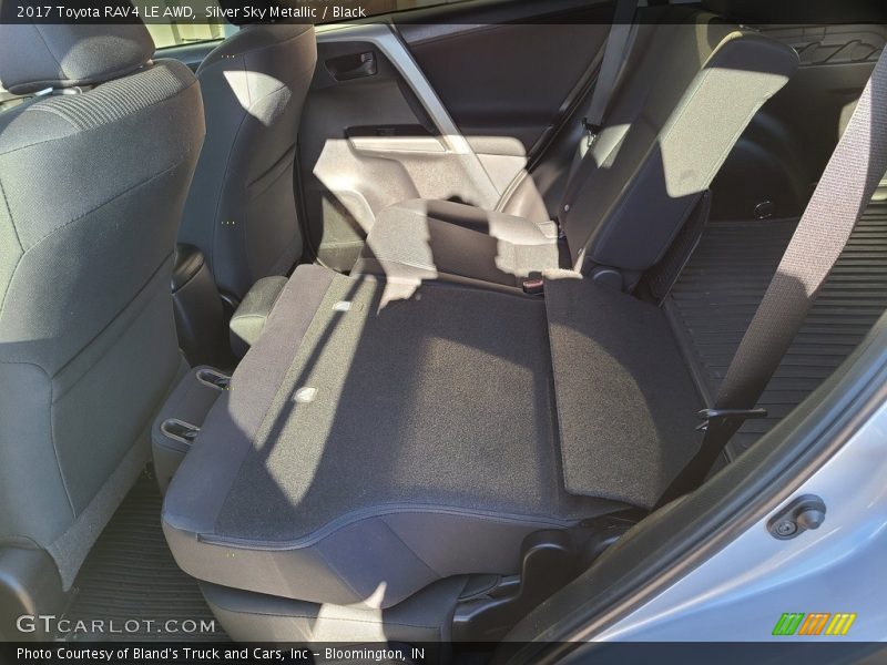 Silver Sky Metallic / Black 2017 Toyota RAV4 LE AWD