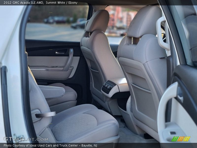 Summit White / Ebony 2012 GMC Acadia SLE AWD