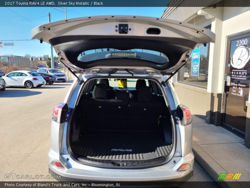 Silver Sky Metallic / Black 2017 Toyota RAV4 LE AWD