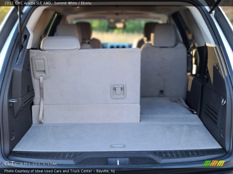 Summit White / Ebony 2012 GMC Acadia SLE AWD