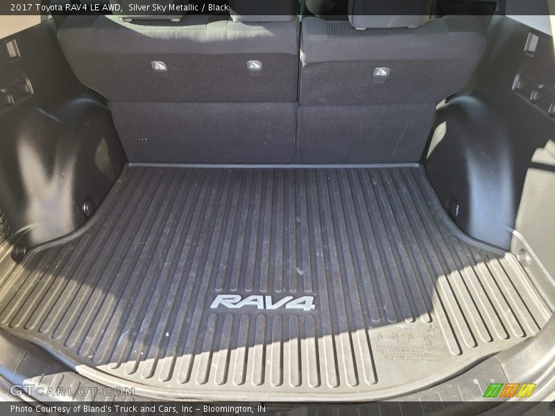 Silver Sky Metallic / Black 2017 Toyota RAV4 LE AWD