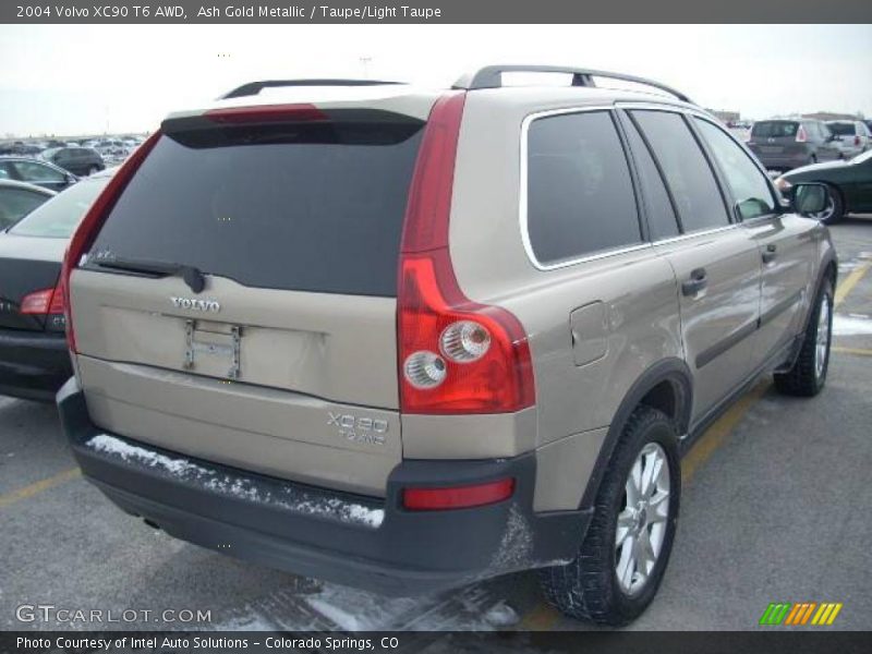 Ash Gold Metallic / Taupe/Light Taupe 2004 Volvo XC90 T6 AWD