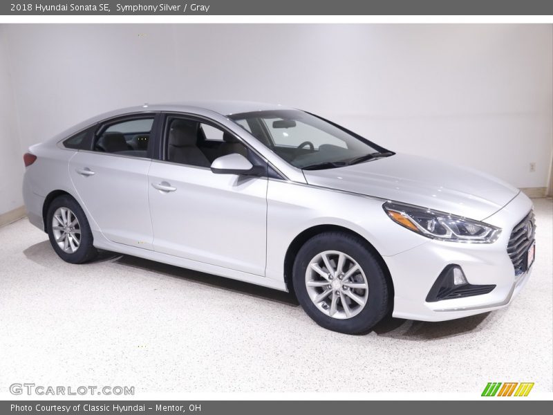 Symphony Silver / Gray 2018 Hyundai Sonata SE