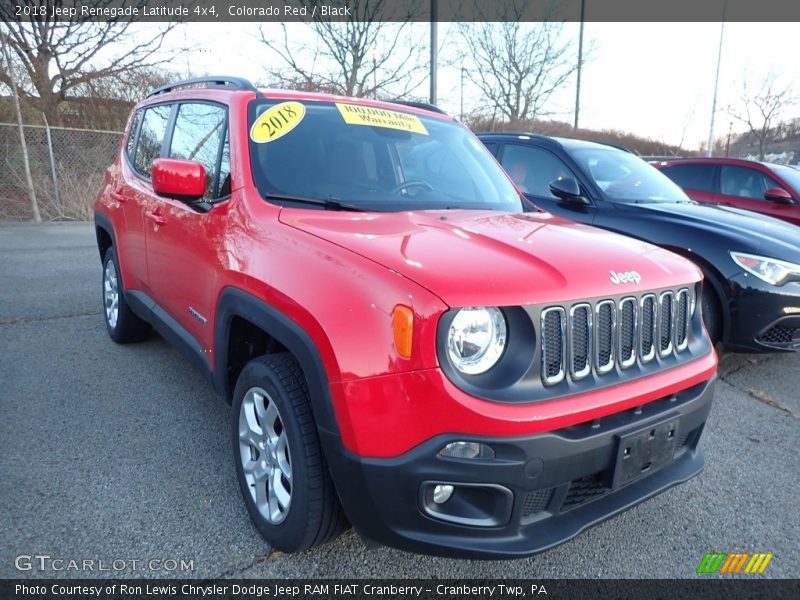 Colorado Red / Black 2018 Jeep Renegade Latitude 4x4