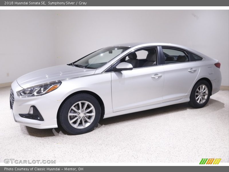 Symphony Silver / Gray 2018 Hyundai Sonata SE