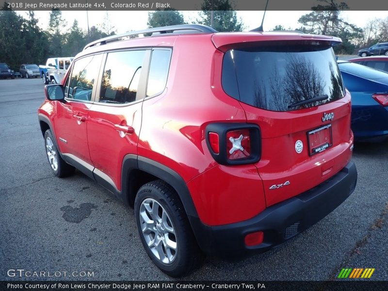 Colorado Red / Black 2018 Jeep Renegade Latitude 4x4