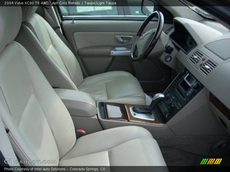 Ash Gold Metallic / Taupe/Light Taupe 2004 Volvo XC90 T6 AWD