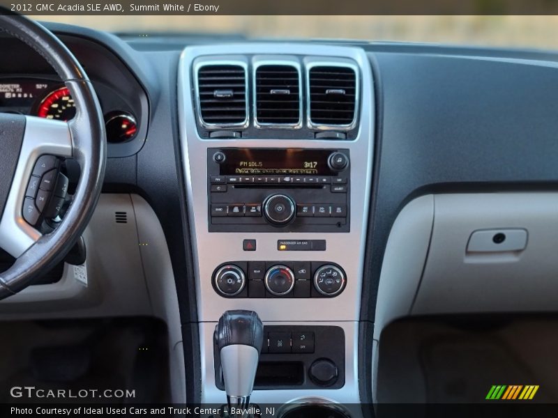 Summit White / Ebony 2012 GMC Acadia SLE AWD