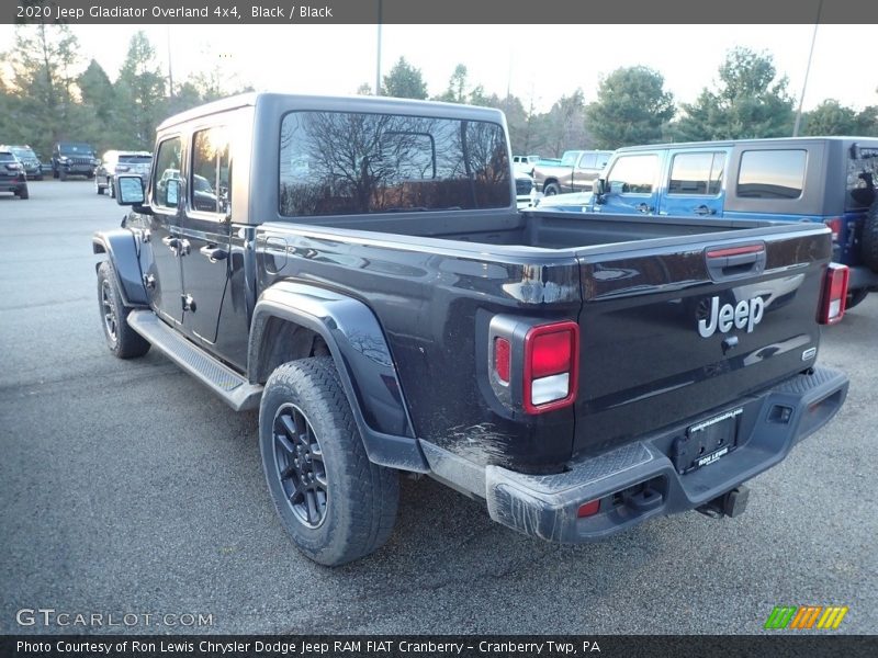 Black / Black 2020 Jeep Gladiator Overland 4x4