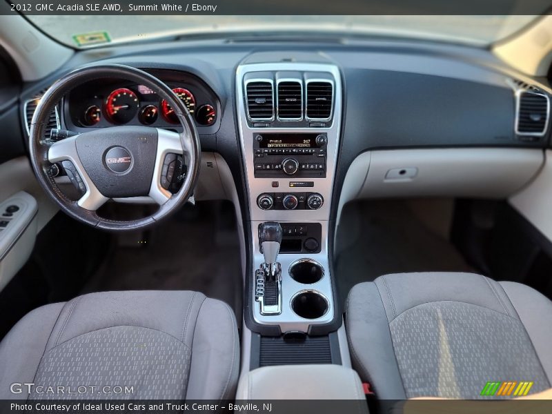 Summit White / Ebony 2012 GMC Acadia SLE AWD