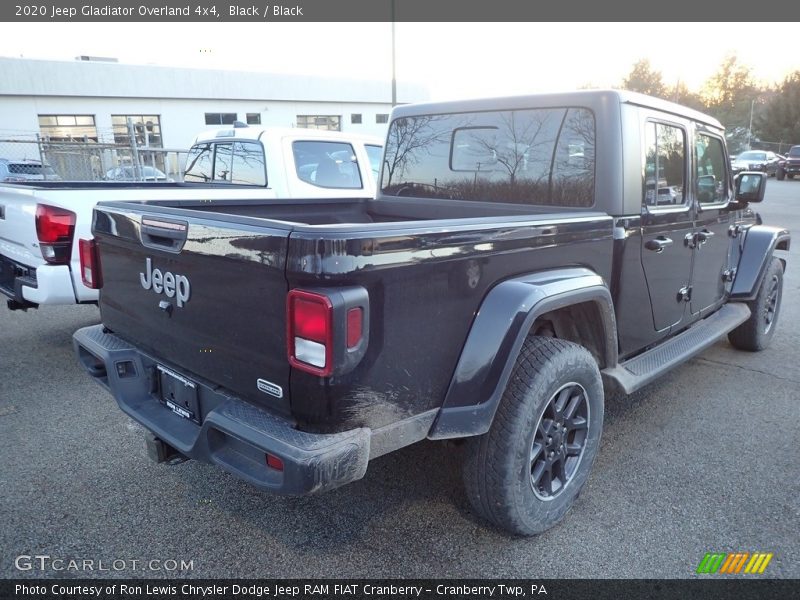 Black / Black 2020 Jeep Gladiator Overland 4x4