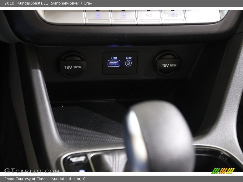 Symphony Silver / Gray 2018 Hyundai Sonata SE