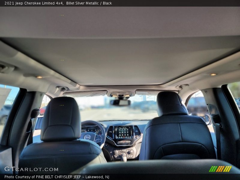 Billet Silver Metallic / Black 2021 Jeep Cherokee Limited 4x4