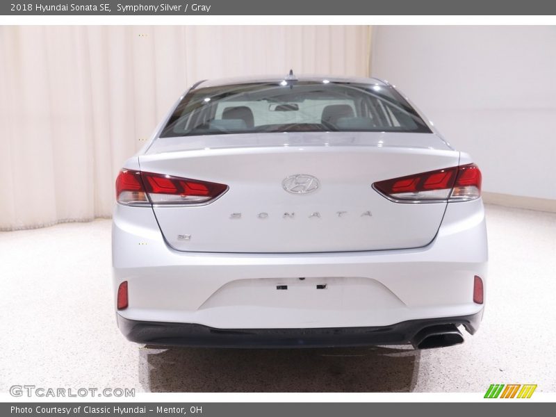 Symphony Silver / Gray 2018 Hyundai Sonata SE