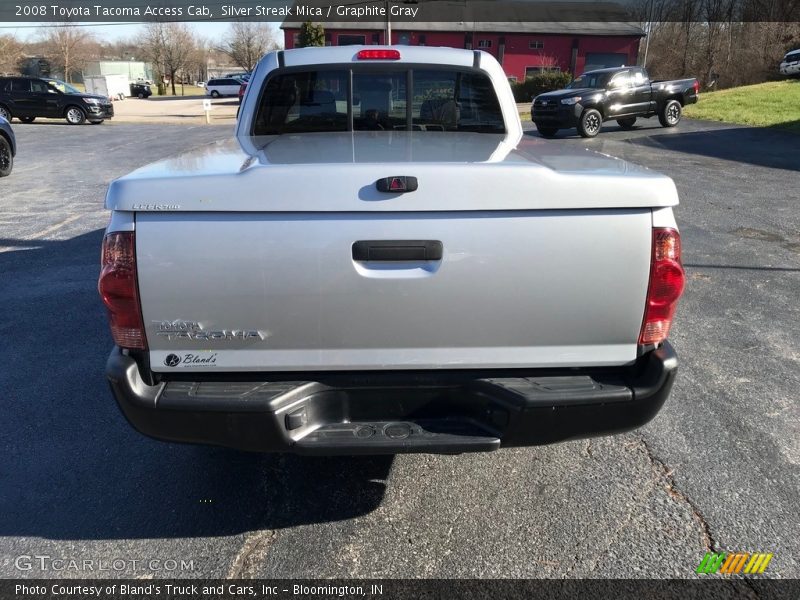 Silver Streak Mica / Graphite Gray 2008 Toyota Tacoma Access Cab