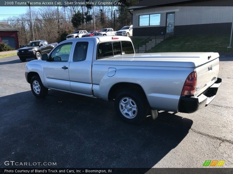 Silver Streak Mica / Graphite Gray 2008 Toyota Tacoma Access Cab