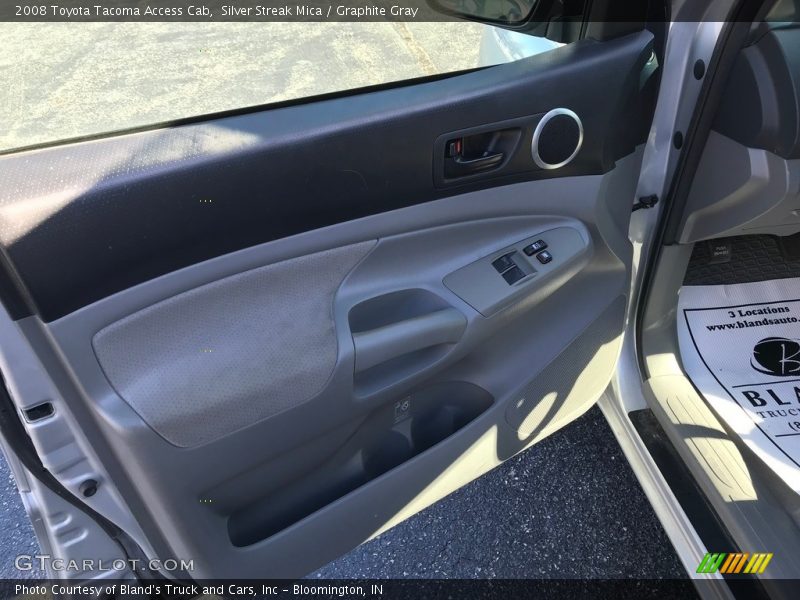 Silver Streak Mica / Graphite Gray 2008 Toyota Tacoma Access Cab