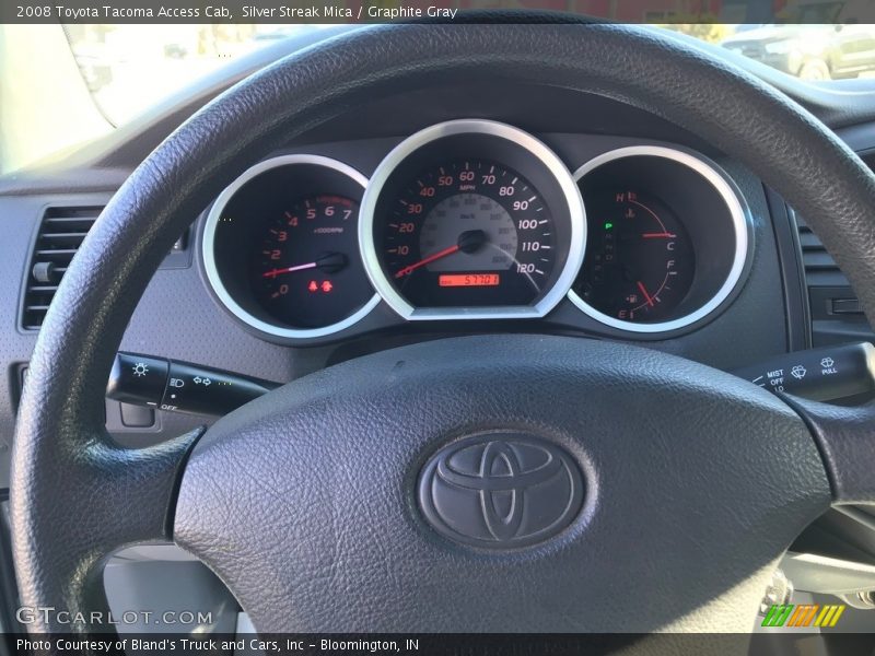 Silver Streak Mica / Graphite Gray 2008 Toyota Tacoma Access Cab