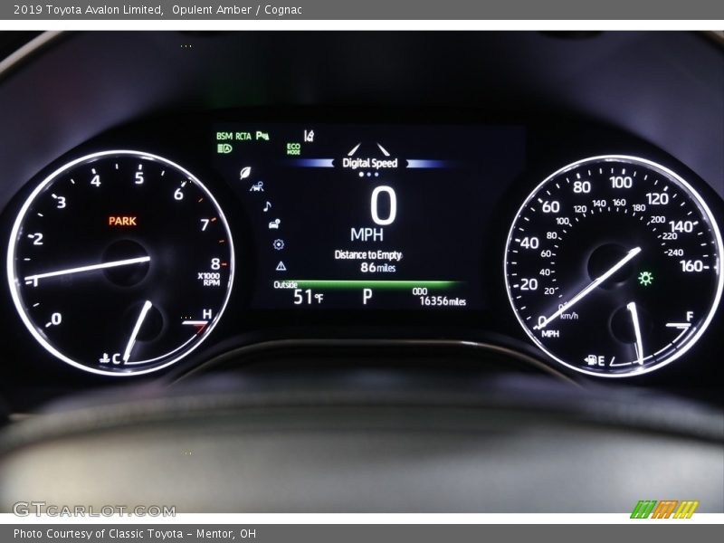 Opulent Amber / Cognac 2019 Toyota Avalon Limited