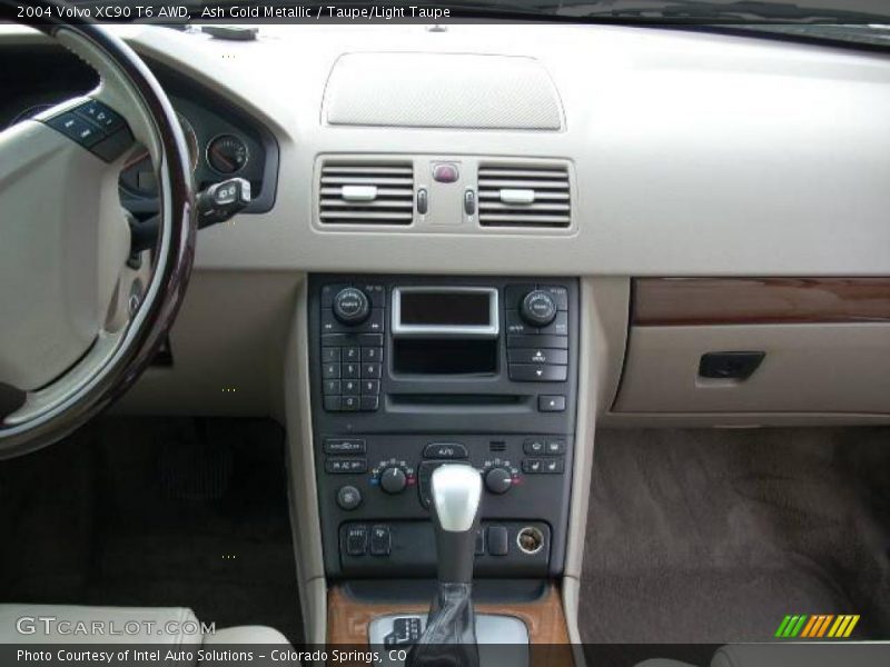 Ash Gold Metallic / Taupe/Light Taupe 2004 Volvo XC90 T6 AWD