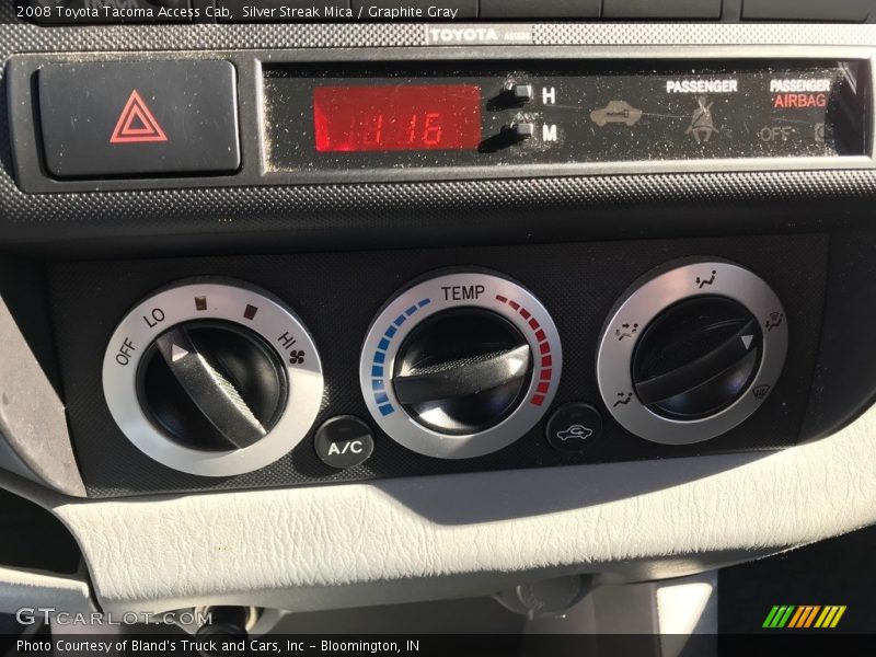 Silver Streak Mica / Graphite Gray 2008 Toyota Tacoma Access Cab