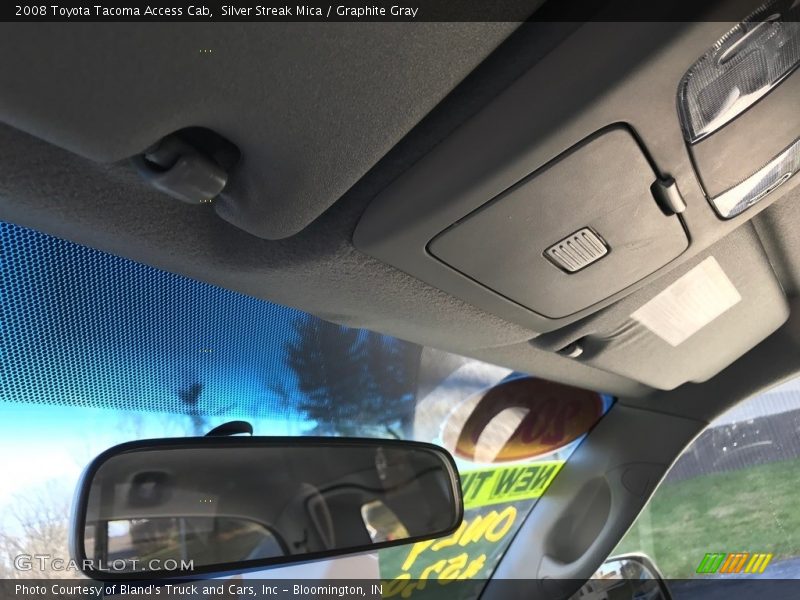 Silver Streak Mica / Graphite Gray 2008 Toyota Tacoma Access Cab