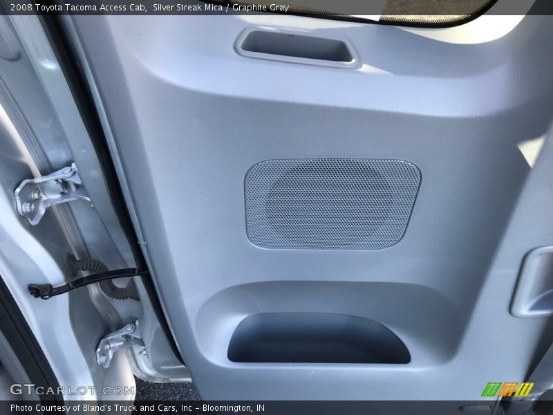 Silver Streak Mica / Graphite Gray 2008 Toyota Tacoma Access Cab