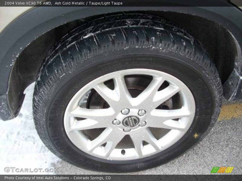 Ash Gold Metallic / Taupe/Light Taupe 2004 Volvo XC90 T6 AWD
