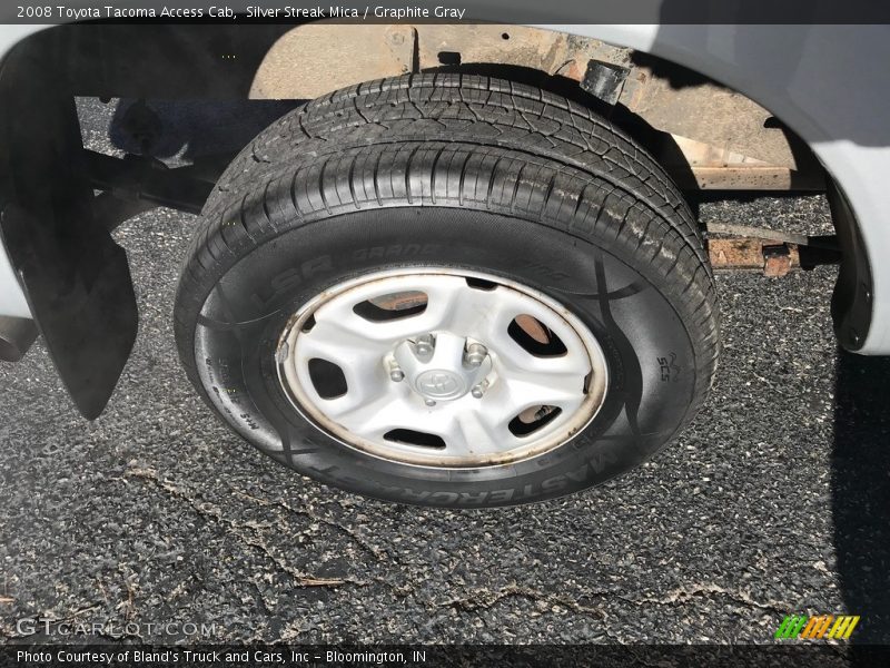 Silver Streak Mica / Graphite Gray 2008 Toyota Tacoma Access Cab
