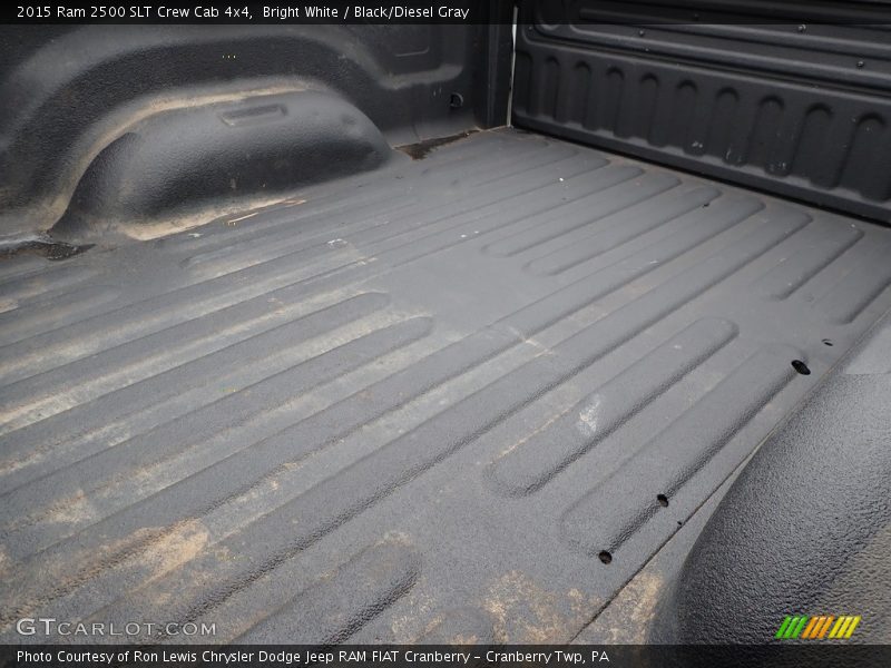 Bright White / Black/Diesel Gray 2015 Ram 2500 SLT Crew Cab 4x4