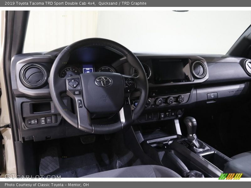 Quicksand / TRD Graphite 2019 Toyota Tacoma TRD Sport Double Cab 4x4