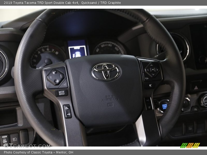 Quicksand / TRD Graphite 2019 Toyota Tacoma TRD Sport Double Cab 4x4
