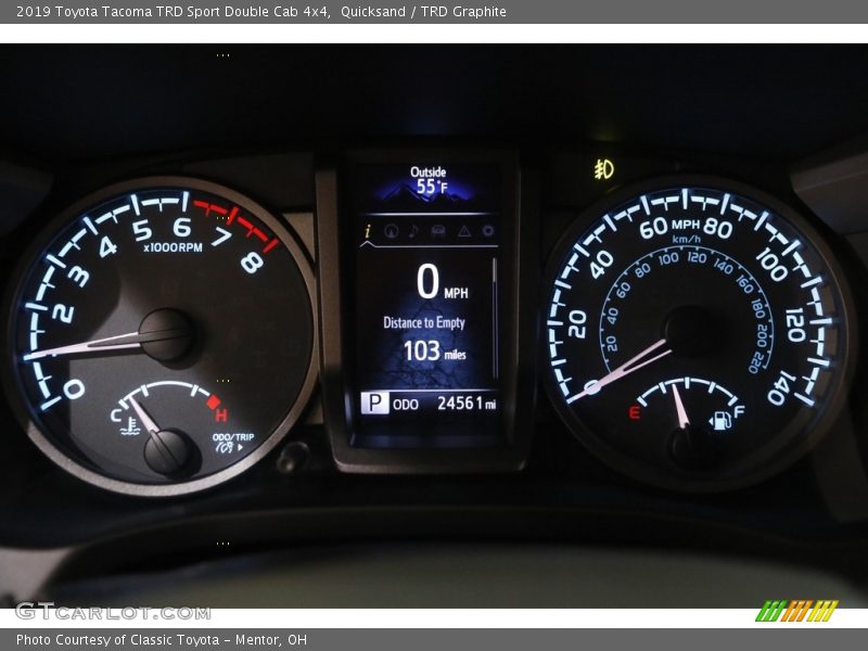 Quicksand / TRD Graphite 2019 Toyota Tacoma TRD Sport Double Cab 4x4