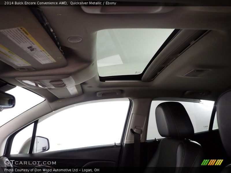 Quicksilver Metallic / Ebony 2014 Buick Encore Convenience AWD
