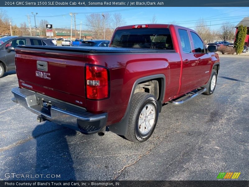 Sonoma Red Metallic / Jet Black/Dark Ash 2014 GMC Sierra 1500 SLE Double Cab 4x4