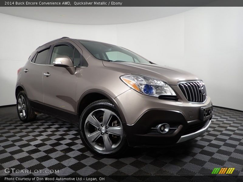 Quicksilver Metallic / Ebony 2014 Buick Encore Convenience AWD