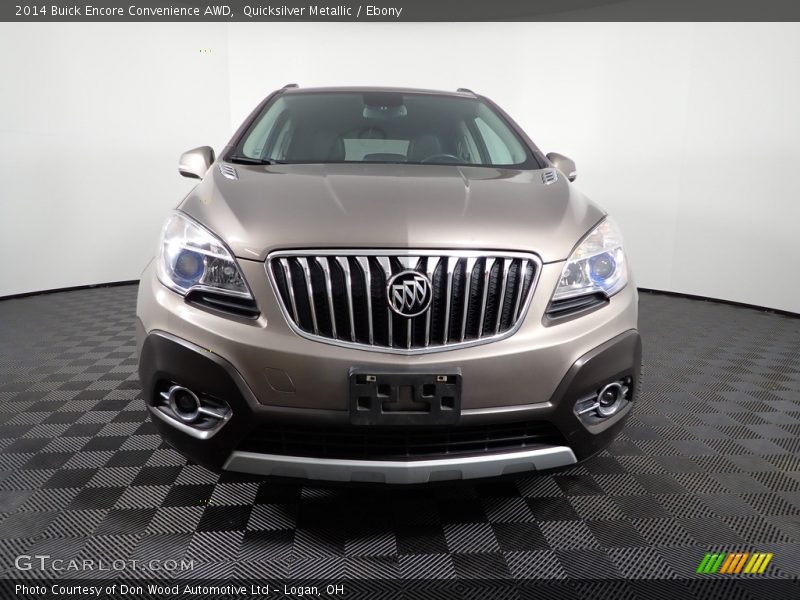 Quicksilver Metallic / Ebony 2014 Buick Encore Convenience AWD