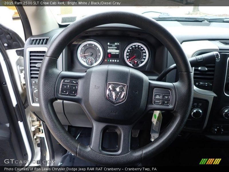  2015 2500 SLT Crew Cab 4x4 Steering Wheel