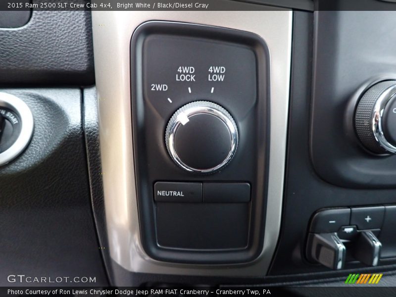 Controls of 2015 2500 SLT Crew Cab 4x4