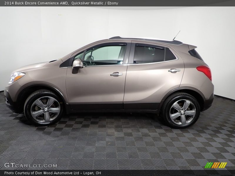 Quicksilver Metallic / Ebony 2014 Buick Encore Convenience AWD