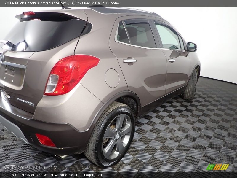 Quicksilver Metallic / Ebony 2014 Buick Encore Convenience AWD