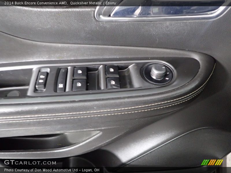 Quicksilver Metallic / Ebony 2014 Buick Encore Convenience AWD