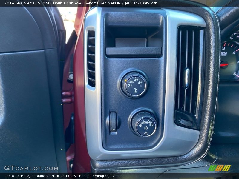 Sonoma Red Metallic / Jet Black/Dark Ash 2014 GMC Sierra 1500 SLE Double Cab 4x4