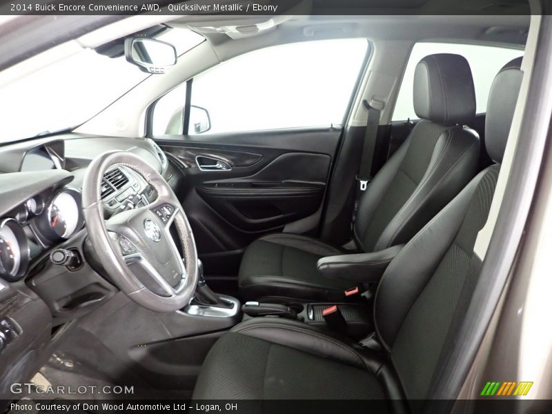 Quicksilver Metallic / Ebony 2014 Buick Encore Convenience AWD
