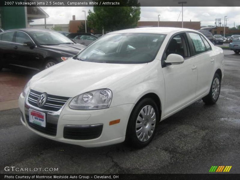 Campanella White / Anthracite 2007 Volkswagen Jetta 2.5 Sedan