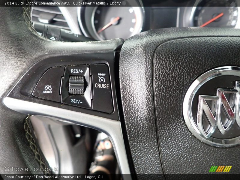 Quicksilver Metallic / Ebony 2014 Buick Encore Convenience AWD