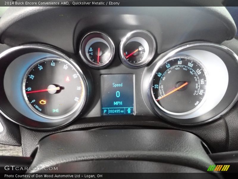 Quicksilver Metallic / Ebony 2014 Buick Encore Convenience AWD