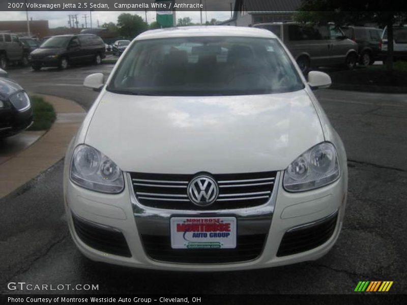 Campanella White / Anthracite 2007 Volkswagen Jetta 2.5 Sedan